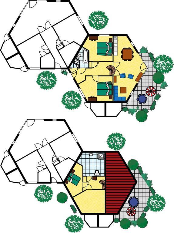 Roompot Hof Domburg 돔브르흐 객실 사진